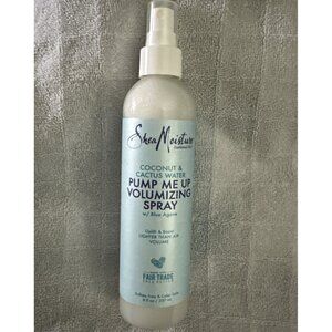 Shea Moisture Volumizing Spray Pump Me Up Coconut & Cactus Water Blue Agave 8 Oz